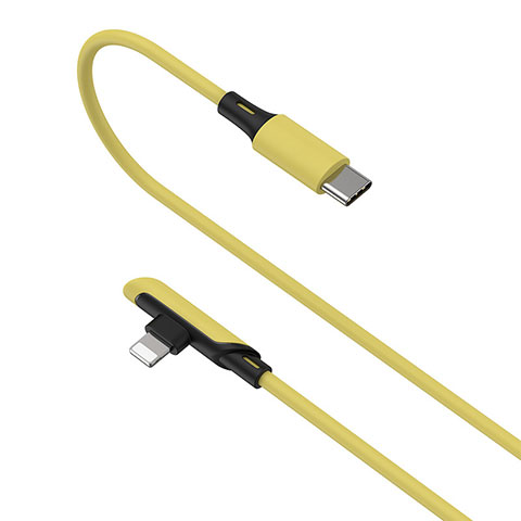 Chargeur Cable Data Synchro Cable D10 pour Apple iPhone 6 Plus Jaune