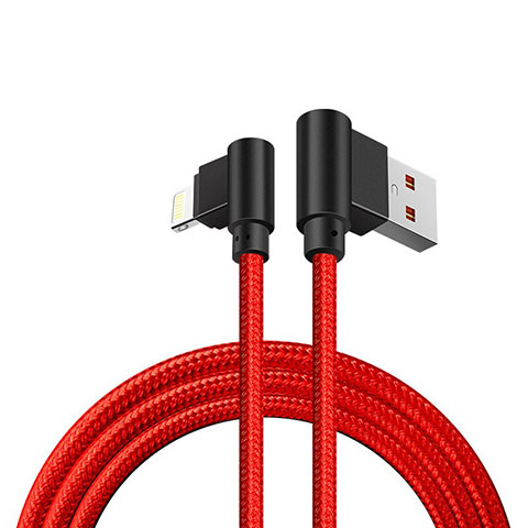 Chargeur Cable Data Synchro Cable D15 pour Apple iPad Mini 2 Rouge