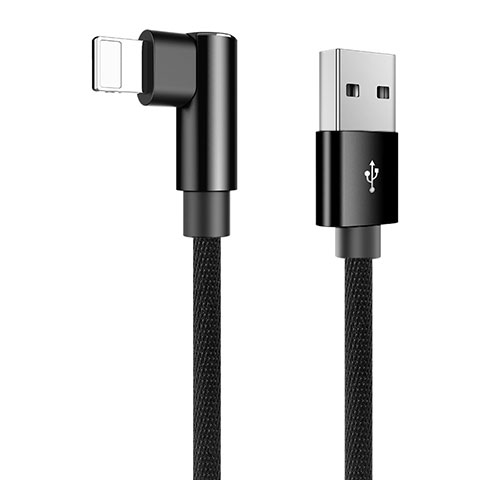 Chargeur Cable Data Synchro Cable D16 pour Apple New iPad Air 10.9 (2020) Noir