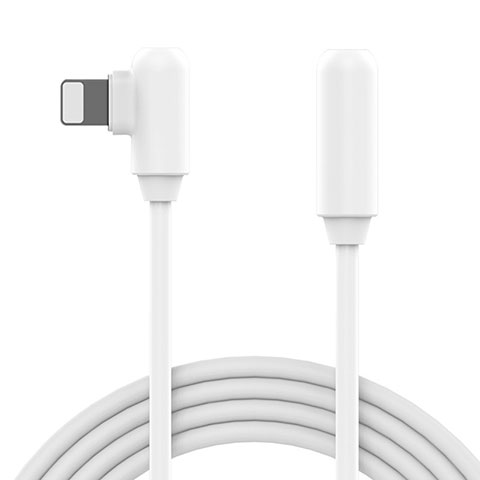 Chargeur Cable Data Synchro Cable D22 pour Apple iPhone 8 Blanc