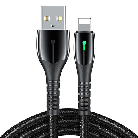 Chargeur Cable Data Synchro Cable D23 pour Apple iPhone 5C Noir