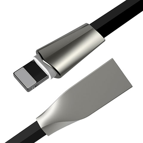 Chargeur Cable Data Synchro Cable L06 pour Apple iPhone 13 Pro Max Noir