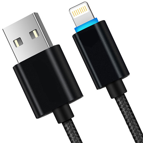 Chargeur Cable Data Synchro Cable L13 pour Apple iPhone 14 Noir