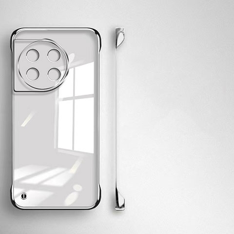 Coque Antichocs Rigide Sans Cadre Transparente Crystal Etui Housse pour OnePlus Ace 2 Pro 5G Argent