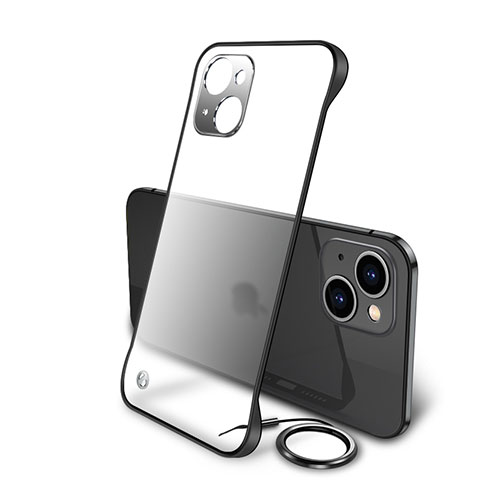 Coque Antichocs Rigide Transparente Crystal Etui Housse H01 pour Apple iPhone 14 Noir