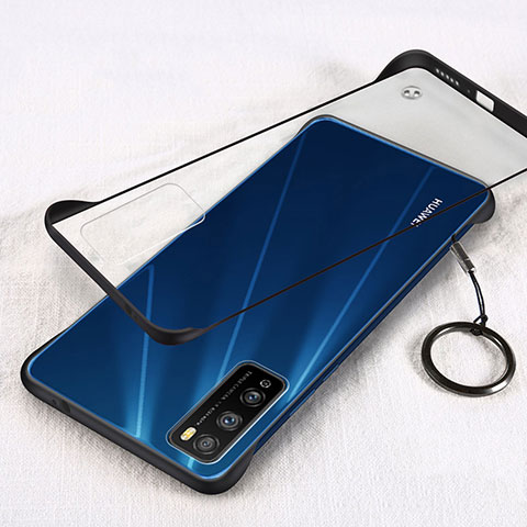 Coque Antichocs Rigide Transparente Crystal Etui Housse H01 pour Huawei Enjoy Z 5G Noir