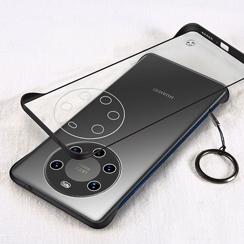 Coque Antichocs Rigide Transparente Crystal Etui Housse H01 pour Huawei Mate 40 Pro+ Plus Noir