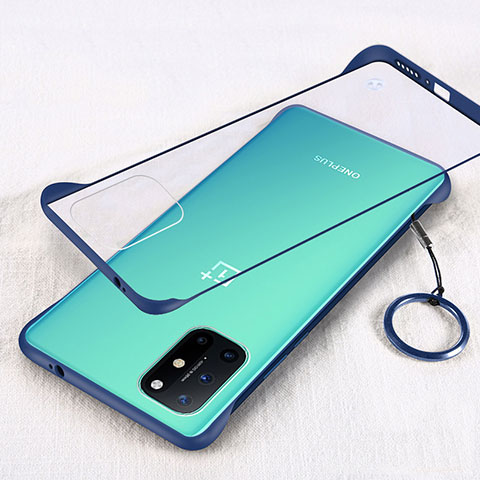 Coque Antichocs Rigide Transparente Crystal Etui Housse H01 pour OnePlus 8T 5G Bleu