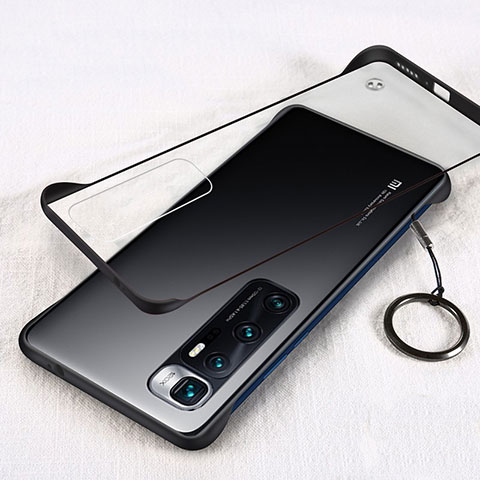 Coque Antichocs Rigide Transparente Crystal Etui Housse H01 pour Xiaomi Mi 10 Ultra Noir