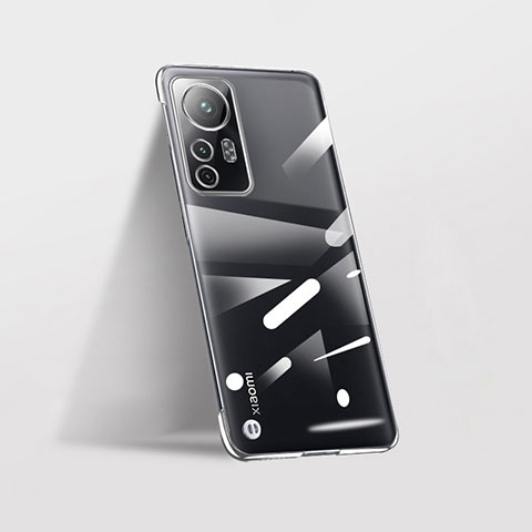 Coque Antichocs Rigide Transparente Crystal Etui Housse H01 pour Xiaomi Mi 12S 5G Argent