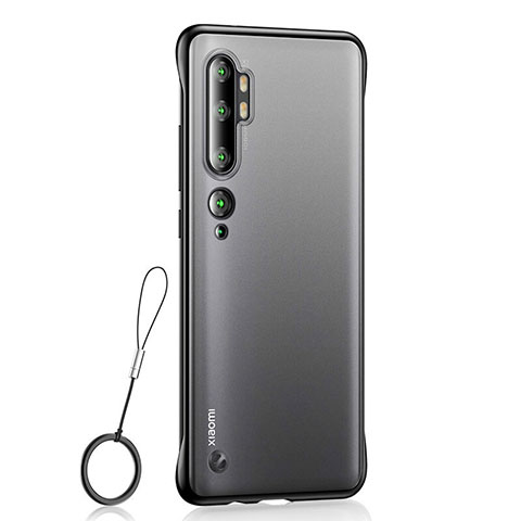 Coque Antichocs Rigide Transparente Crystal Etui Housse H01 pour Xiaomi Mi Note 10 Noir