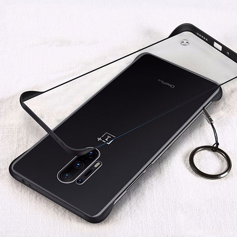 Coque Antichocs Rigide Transparente Crystal Etui Housse H02 pour OnePlus 8 Pro Noir