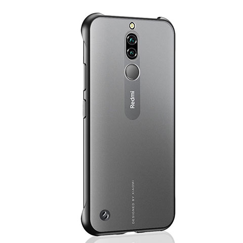 Coque Antichocs Rigide Transparente Crystal Etui Housse H02 pour Xiaomi Redmi 8 Noir