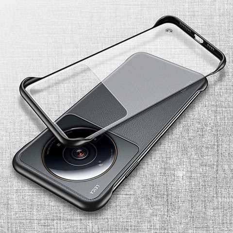 Coque Antichocs Rigide Transparente Crystal Etui Housse H04 pour Xiaomi Mi 12 Ultra 5G Noir