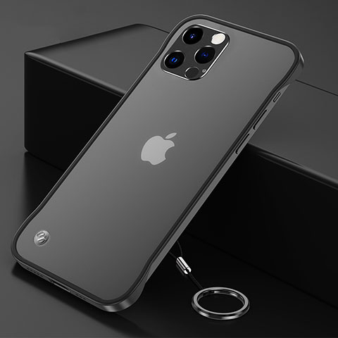 Coque Antichocs Rigide Transparente Crystal Etui Housse H06 pour Apple iPhone 14 Pro Max Noir