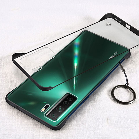 Coque Antichocs Rigide Transparente Crystal Etui Housse S03 pour Huawei Nova 7 SE 5G Noir