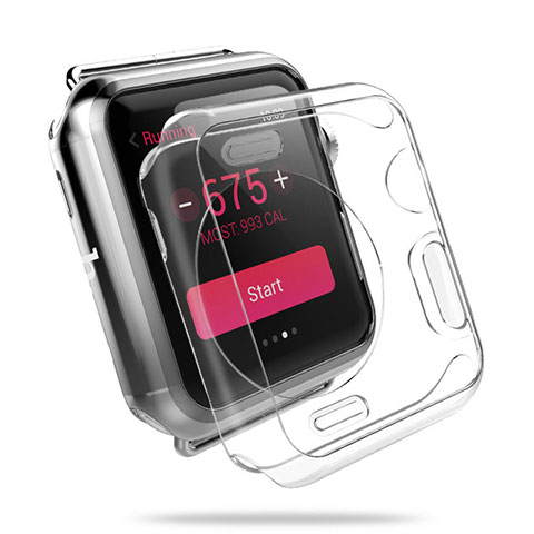 Coque Antichocs Rigide Transparente Crystal pour Apple iWatch 2 42mm Clair