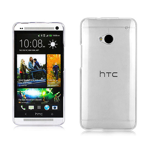 Coque Antichocs Rigide Transparente Crystal pour HTC One M7 Clair