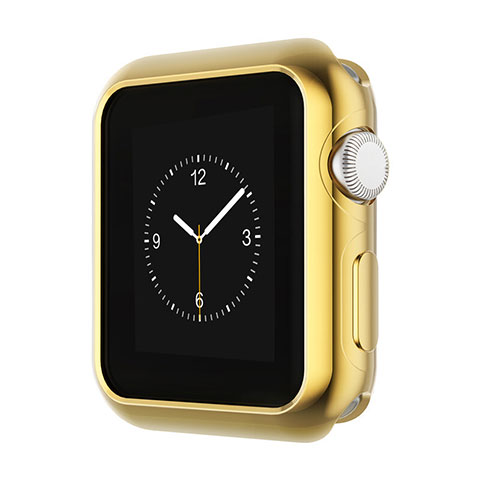 Coque Bumper Luxe Aluminum Metal A01 pour Apple iWatch 3 38mm Or