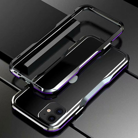 Coque Bumper Luxe Aluminum Metal Etui pour Apple iPhone 11 Mixte