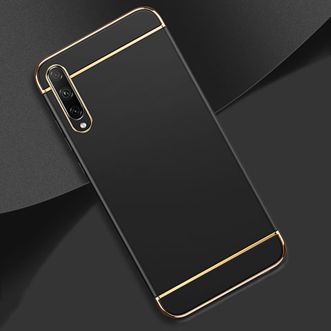 Coque Bumper Luxe Metal et Plastique Etui Housse M01 pour Huawei Enjoy 10S Noir