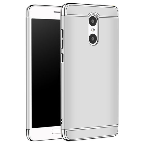 Coque Bumper Luxe Metal et Plastique Etui Housse M01 pour Xiaomi Redmi Pro Argent