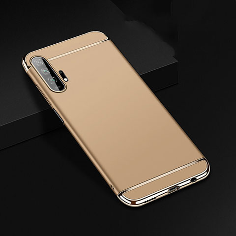 Coque Bumper Luxe Metal et Plastique Etui Housse T01 pour Huawei Honor 20 Pro Or