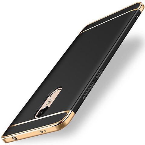 Coque Bumper Luxe Metal et Plastique pour Xiaomi Redmi Note 4 Standard Edition Noir