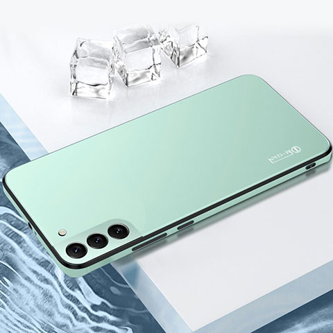 Coque Contour Silicone et Plastique Housse Etui Mat pour Samsung Galaxy S22 5G Vert