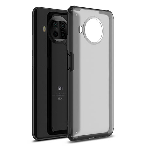 Coque Contour Silicone et Plastique Housse Etui Mat pour Xiaomi Mi 10T Lite 5G Noir