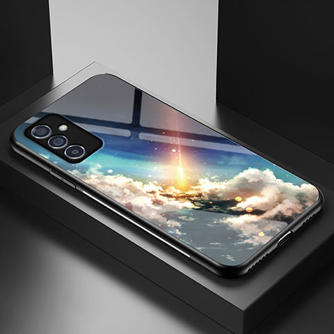 Coque Contour Silicone et Vitre Motif Fantaisie Miroir Etui Housse LS1 pour Samsung Galaxy Quantum2 5G Mixte