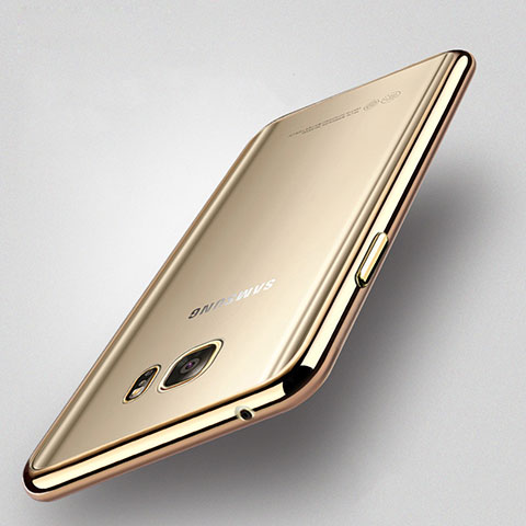 Coque Contour Silicone Transparente Gel pour Samsung Galaxy Note 5 N9200 N920 N920F Or