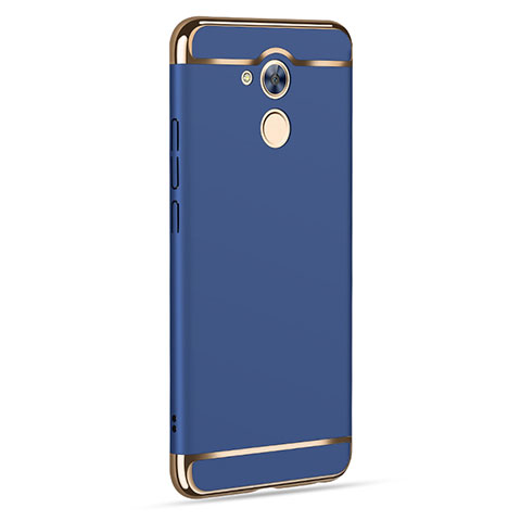 Coque Luxe Aluminum Metal pour Huawei Nova Smart Bleu