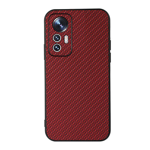 Coque Luxe Cuir Housse Etui B05H pour Xiaomi Mi 12 Pro 5G Rouge
