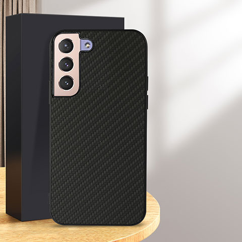 Coque Luxe Cuir Housse Etui B07H pour Samsung Galaxy S25 5G Noir