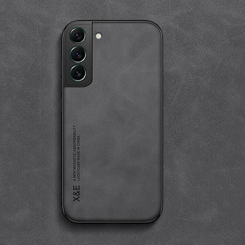 Coque Luxe Cuir Housse Etui C02 pour Samsung Galaxy S23 5G Noir