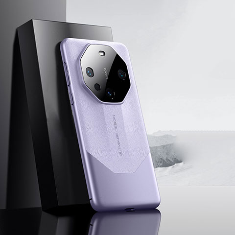 Coque Luxe Cuir Housse Etui JB2 pour Huawei Mate 60 Pro+ Plus Violet
