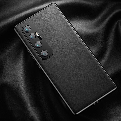 Coque Luxe Cuir Housse Etui pour Xiaomi Mi 10 Ultra Noir