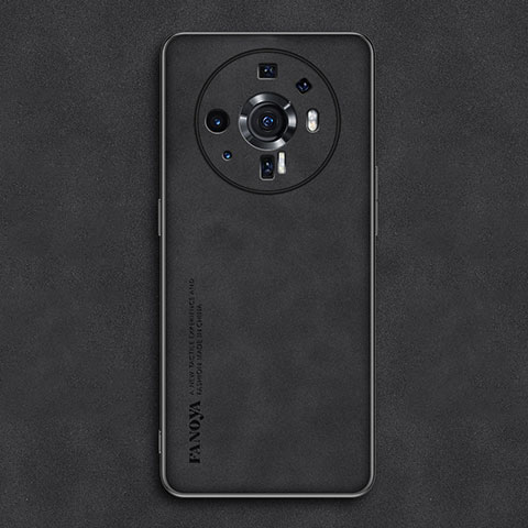 Coque Luxe Cuir Housse Etui pour Xiaomi Mi 12S Ultra 5G Noir