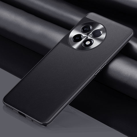 Coque Luxe Cuir Housse Etui QK1 pour OnePlus 11 5G Noir