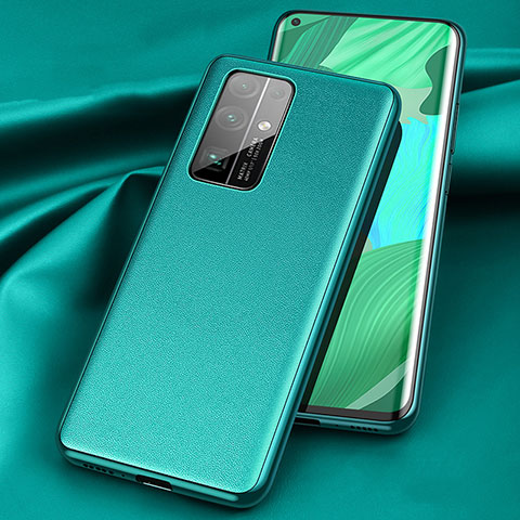 Coque Luxe Cuir Housse Etui S01 pour Huawei Honor 30 Vert