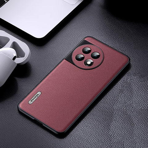 Coque Luxe Cuir Housse Etui S03 pour OnePlus Ace 2 5G Rouge