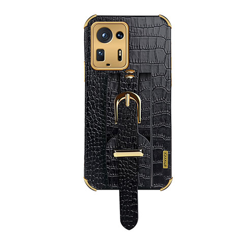 Coque Luxe Cuir Housse Etui XD1 pour Xiaomi Mi Mix 4 5G Noir