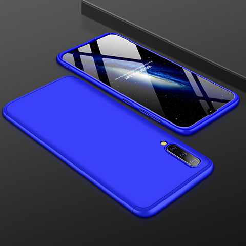 Coque Plastique Mat Protection Integrale 360 Degres Avant et Arriere Etui Housse pour Samsung Galaxy A50S Bleu