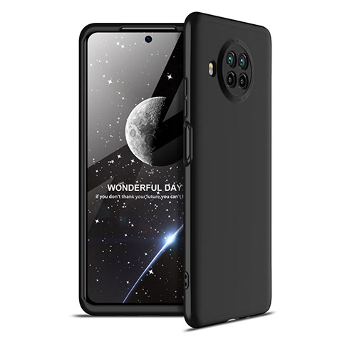 Coque Plastique Mat Protection Integrale 360 Degres Avant et Arriere Etui Housse pour Xiaomi Mi 10T Lite 5G Noir
