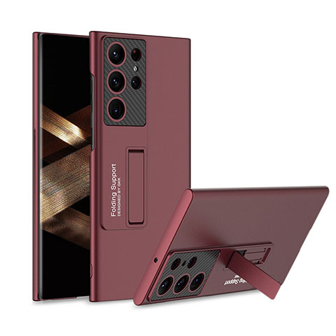Coque Plastique Rigide Etui Housse Mat AC1 pour Samsung Galaxy S24 Ultra 5G Rouge