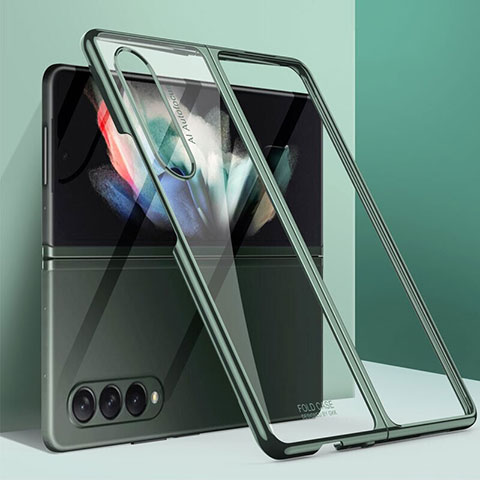 Coque Plastique Rigide Etui Housse Mat L03 pour Samsung Galaxy Z Fold4 5G Vert