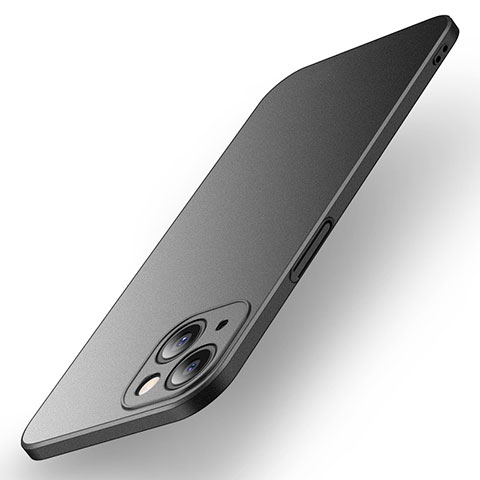 Coque Plastique Rigide Etui Housse Mat M01 pour Apple iPhone 15 Plus Noir