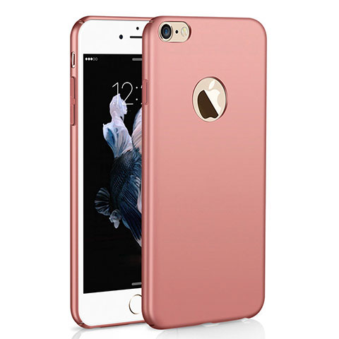 Coque Plastique Rigide Etui Housse Mat M01 pour Apple iPhone 6S Or Rose