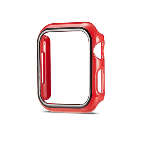 Coque Plastique Rigide Etui Housse Mat M01 pour Apple iWatch 5 40mm Rouge